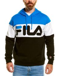 fila hoodie mens black