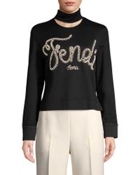 Fendi Black Sweatshirt