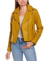 french connection faux leather jacket