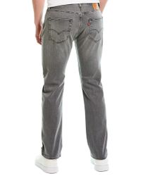 Levi's Cotton Levi's 501 Original High Water Straight Leg in Grey (Gray)  for Men | Lyst
