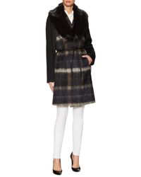 vera wang wool coat