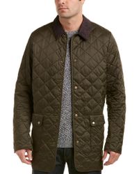 Barbour Corduroy Thurland Quilted Jacket in Green for Men | Lyst