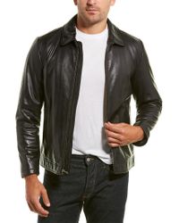 brooks leather jacket