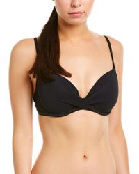 Gottex Black Lattice Bikini Top