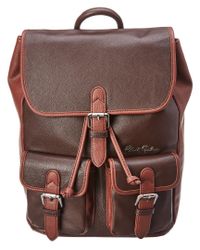 robert graham helio leather backpack