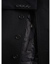 J.Lindeberg Synthetic Gavin Mt Compact Melton Coat in Black for Men - Lyst
