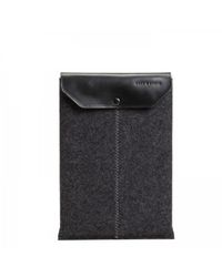 Graf & Lantz Gray Macbook Pro Sleeve 13" for men