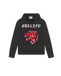 gucci hoodie wolf