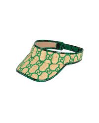 Visiera GG con pelle di serpente, Esclusiva Online da Uomo di Gucci in  Verde | Lyst