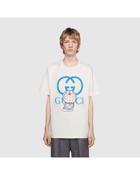 メンズ Gucci 公式 グッチ ドラえもん X オーバーサイズ Tシャツ Detail 2アイボリーホワイト Lyst メンズ Gucci 公式 グッチ ドラえもん X オーバーサイズ Tシャツ Detail 2アイボリーホワイト Lyst