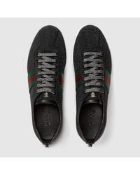 mens gucci glitter sneakers