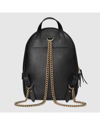 gucci backpack with chain straps
