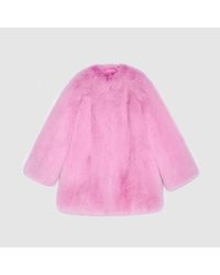 gucci fluffy jacket