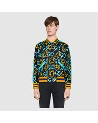 guccighost star bomber jacket