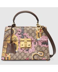 padlock gg supreme top handle bag