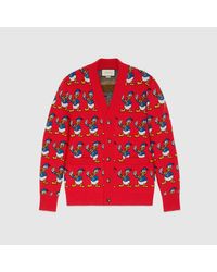 gucci donald duck cardigan