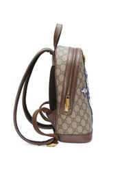 Gucci Canvas Ophidia GG Backpack With Three Little Pigs | Lyst