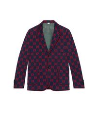 gg jersey formal jacket