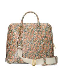 Borsa da viaggio Horsebit 1955 piccola Liberty LondonGucci in Pelle da Uomo  colore Rosa | Lyst