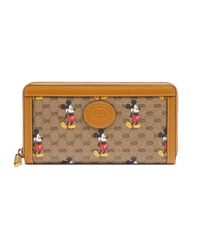 mickey mouse wallet gucci