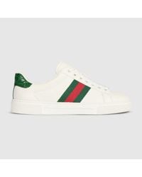 adidas gazelle silver green womens adidas x Gucci Gazelle White Sneakers White / Gucci main image 1