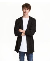 h&m long cardigan mens