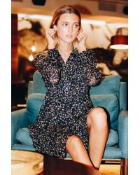Zadig & Voltaire Blue Star Print Dress