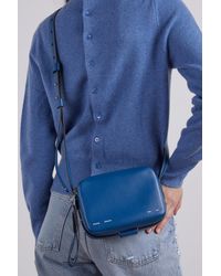 PROENZA SCHOULER WHITE LABEL Watts Leather Camera Bag in Blue Lyst