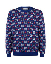 gucci blue sweater