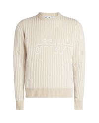 knit sweater off white