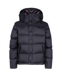 white burberry bubble coat