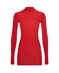 Wolford Synthetic Buenos Aires Pullover in Red - Lyst