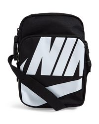 black nike cross body bag