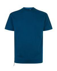 Adidas Z N E Crew Neck T Shirt In Blue For Men Lyst