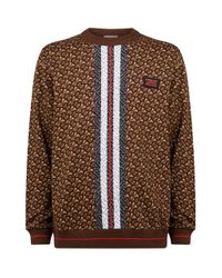 thomas burberry monogram sweatshirt