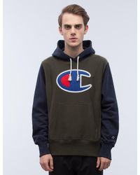 champion tri color sweatshirt