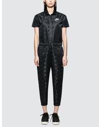 black nike jumpsuit womens