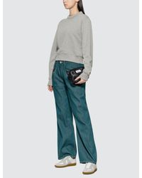 Maison Margiela Gray Padded Collar Sweatshirt