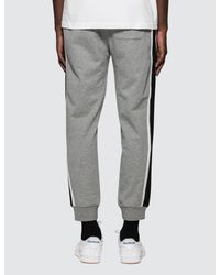 champion sweatpants side stripe