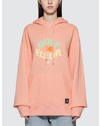golf le fleur hoodie pink