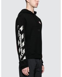 virgil abloh diag split hoodie slim