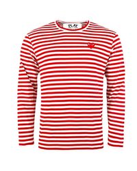 commes de garcon long sleeve