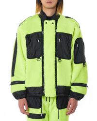 99% Is Green Technical Fleece Jacket for men