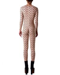 Marine Serre Crescent Moon Bodysuit - Lyst