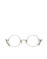 Taichi Murakami Multicolor Round Frame Glasses for men