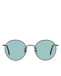 Hakusan - Multicolor Boston' Titanium Round-frame Sunglasses for Men - Lyst