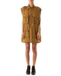 Faith Connexion Multicolor Waistcoat Parka
