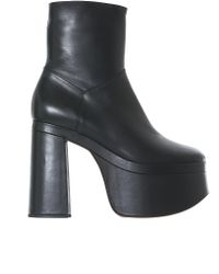 Vivienne Westwood - Black Zipped Platform Boots - Lyst