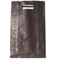 Zilla Multicolor Metallic Envelope Purse