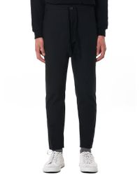 Jan Jan Van Essche - Black Single-piece Buff Cotton Trousers for Men - Lyst